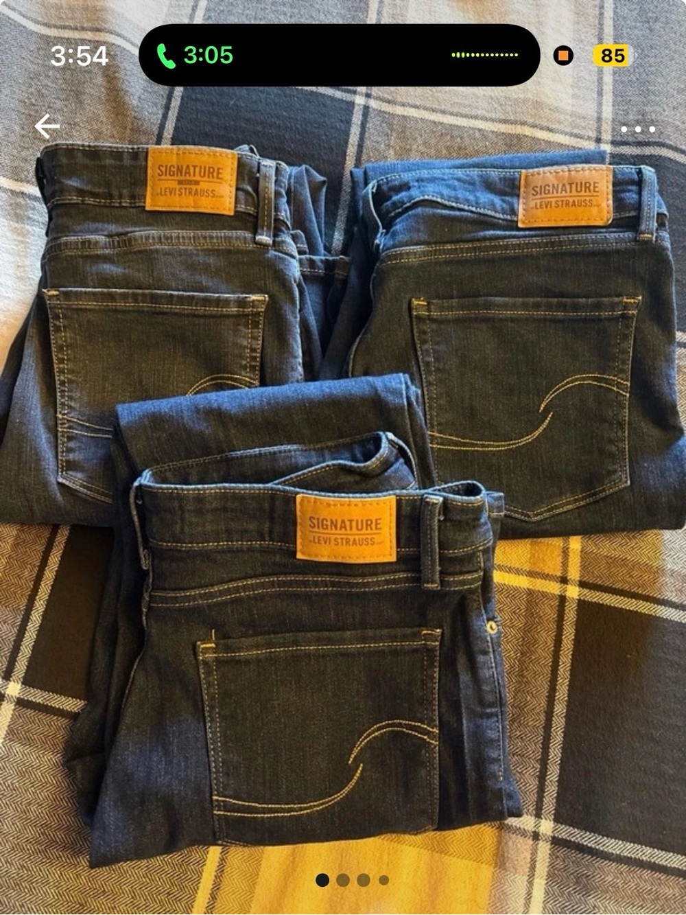 Levi's Signature Women's Dark Blue Jeans